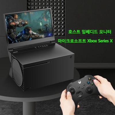 엑스박스시리즈x 색상:검은색 2021 최신 모델/게임기 Microsoft Xbox Series X전용 휴대용 모니터/4K 12.5인치 게임 서브스크린