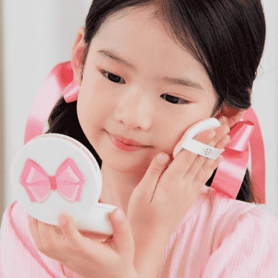 10개월아기선크림 오가베베 무기자차 선팩트 에어리스 키즈 어린이 아기 선쿠션 선크림 자외선차단제, 본품 1개