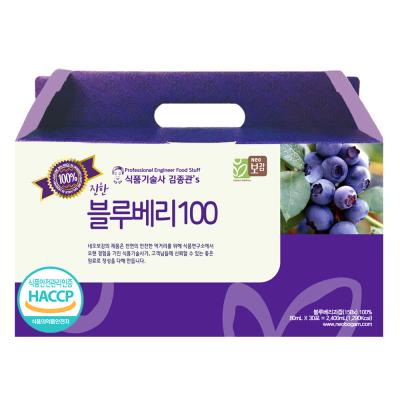 블루베리 네오팜 식품기술사 김종관's 블루베리 100, 80ml, 30포