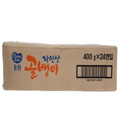 동원 골뱅이 400 자연산골뱅이 400G동원 BOX(24), 단품