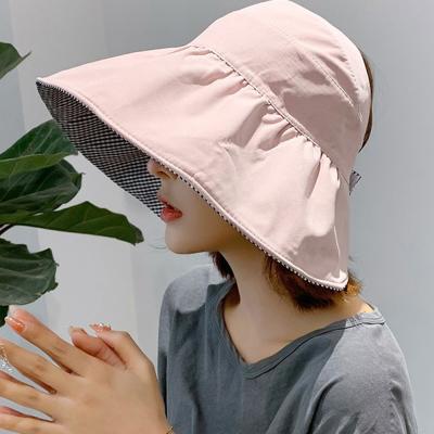기능성썬크림 로지 자외선 차단 파스텔 돌돌이 선캡 모자