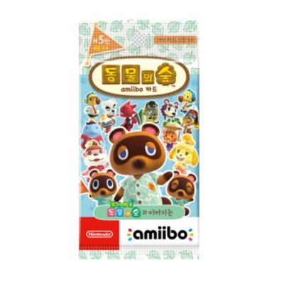 아미보 닌텐도 스위치 동물의 숲 amiibo 카드 제5탄 1팩 (3장) 한국정식발매 새제품