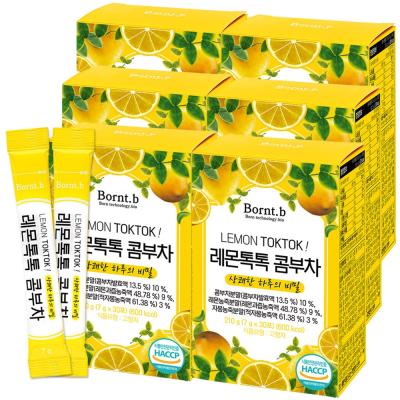 티젠콤부차레몬 본트비 레몬톡톡 콤부차 레몬맛 분말, 7g, 180포