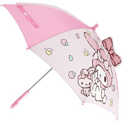 어린이우산 산리오 아동용 마이멜로디 53 리본입체 홀로그램 우산 LUHKU10040
