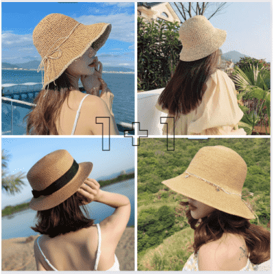 바캉스모자 1+1 여성 여름모자모음 버킷햇 파나마햇 보터햇 모자