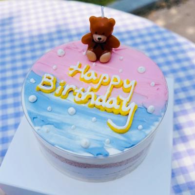 세라의케이크만들기 DIY 도시락 케이크 만들기 키트 유치원 학교 단체주문 생일선물, 1개, 240g